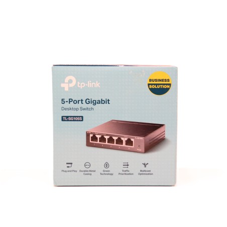 TP-LINK  5-Port Gigabit  Desktop Switch  TL-SG105S